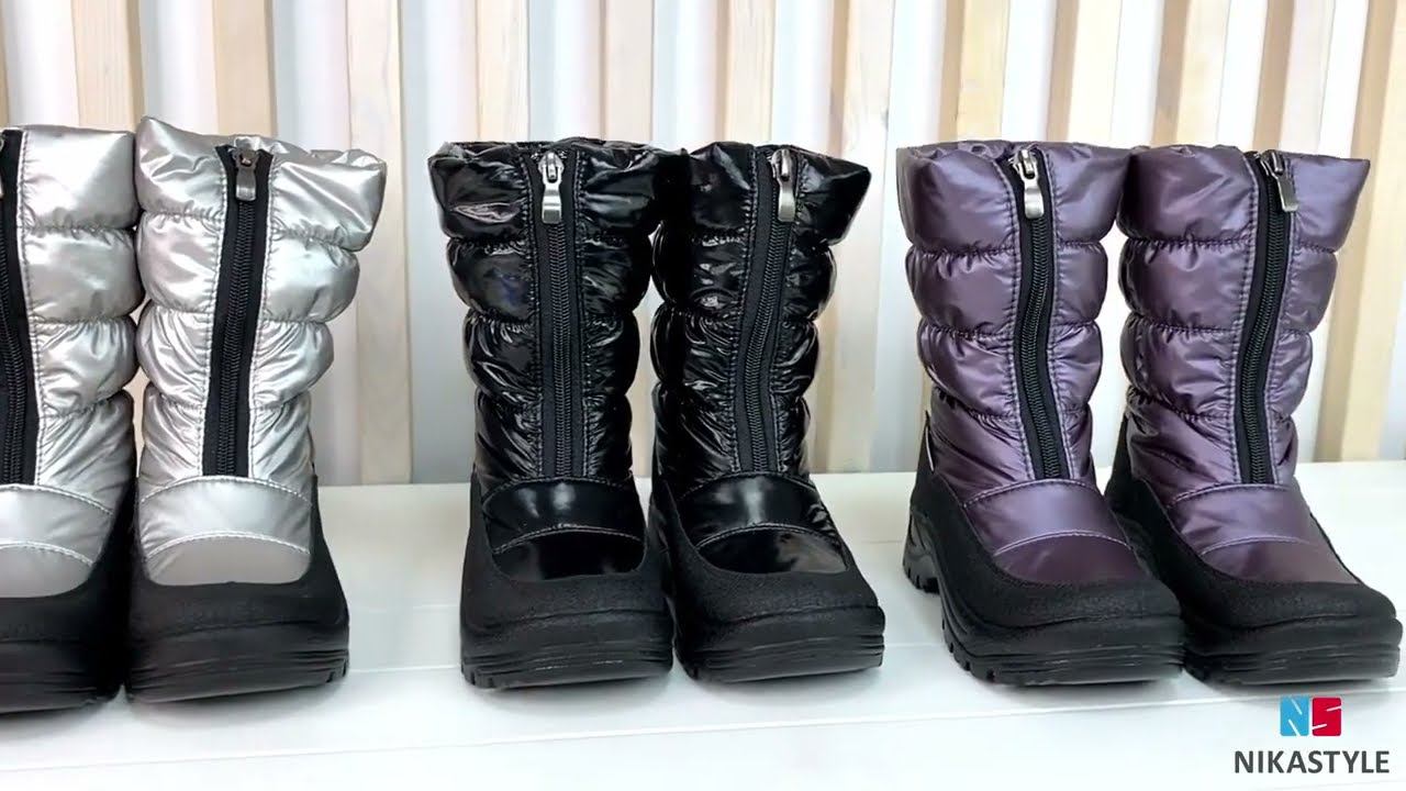 NikaStyle, зимние сапоги-дутики смотреть онлайн