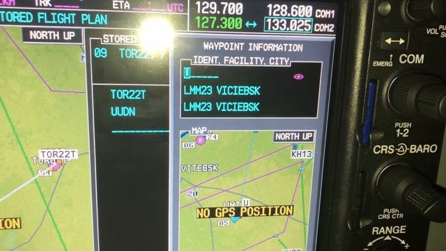 Создание FPL на G1000