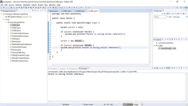 How to use instanceof operator or keyword in Java with practice examples смотреть онлайн