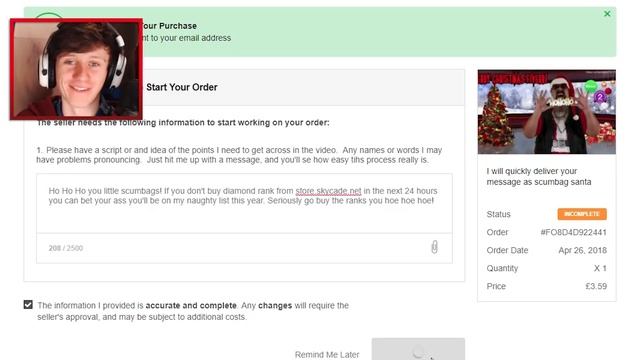USING FIVERR TO PROMOTE MY MINECRAFT SERVER смотреть онлайн