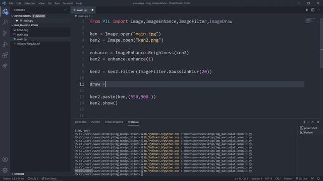 Image Manipulation with Python смотреть онлайн
