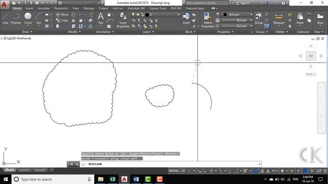 Autocad Tutorial full- Hướng dẫn lệnh vẽ đám mây (Revision cloud) смотреть онлайн