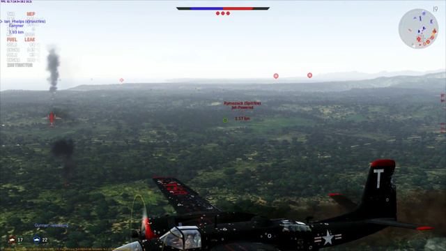 War Thunder: DOUGLAS A-26 INVADER смотреть онлайн