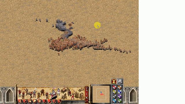 1500 maceman vs 1000 pikeman | stronghold смотреть онлайн
