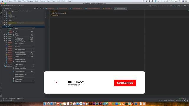 #05 | Hiểu về cách tự động thiết lập routes trong Nuxt.js - RHP Team смотреть онлайн