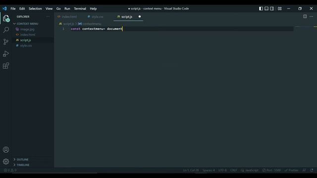 How To Make Context Menu With HTML, CSS & JS | CSS MENU смотреть онлайн