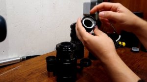 Как сделать подзорную трубу из фотообъектива. Часть 1 - простой способ.