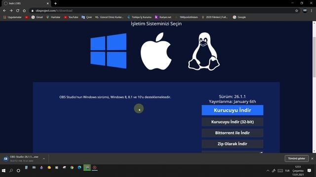 OBS Studio Son Sürüm Nasıl İndirilir ? | 2021 смотреть онлайн