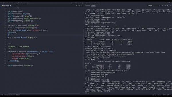 Google Sheets API in Python | Reading Data From Google Sheets