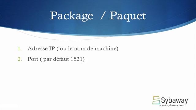 Tutoriel Oracle DBA1 (9) : Le package de connexion. смотреть онлайн