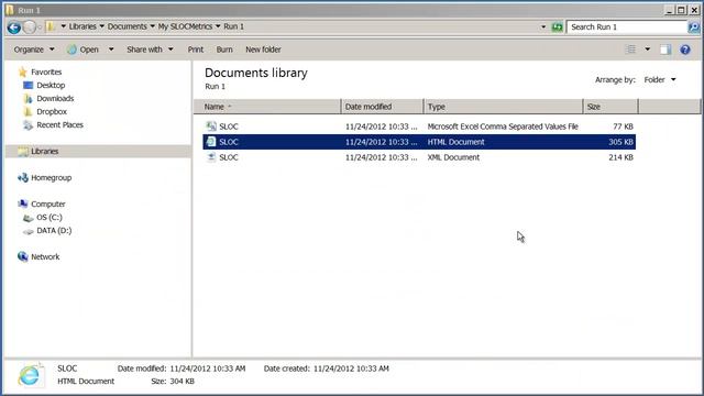 SLOC Metrics - A tool to measure lines (size) of your source code смотреть онлайн