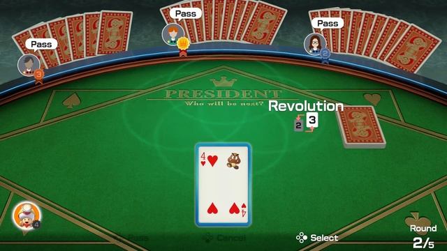 President with Mario cards | Clubhouse Games: 51 Worldwide Classics - Nintendo Switch смотреть онлайн