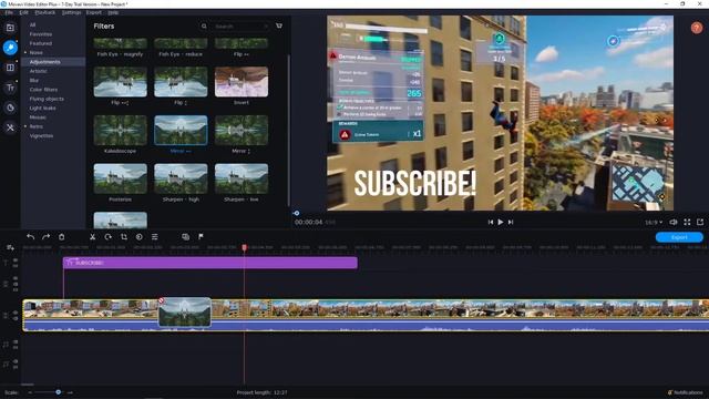 How To Mirror Video In Movavi Video Editor Plus смотреть онлайн