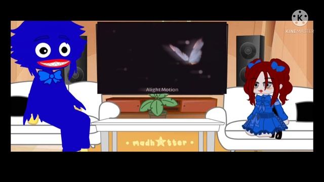 Poppy Playtime react to Afton Family Memes / Flashing & Blood Warning / GCRV смотреть онлайн