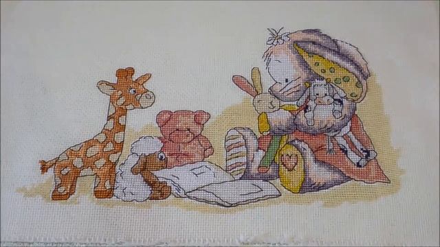 3. Мои вышитые работы. И маленький процесс. смотреть онлайн