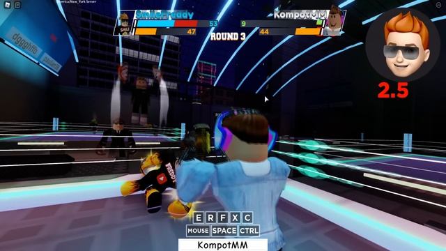 ВАУ... БОИ КАЧКОВ НА КРЫШЕ! Обновление Боксинг лига! Roblox смотреть онлайн