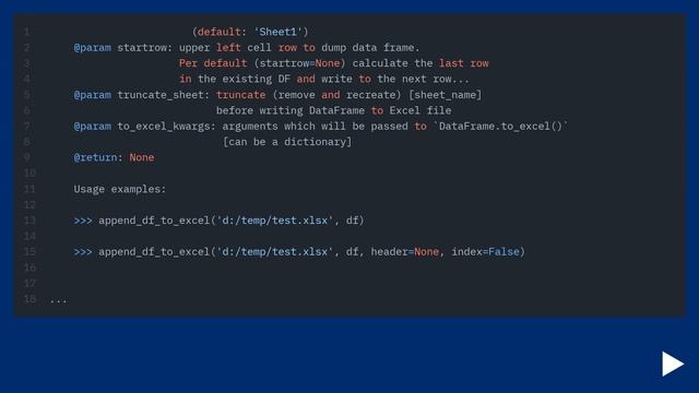 How to write to an existing excel file without overwriting data (using pandas)? смотреть онлайн