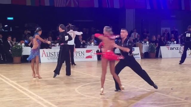 Timur And Nina Rumba, WDSF WORLD Latin 2017