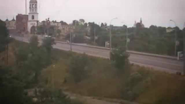 Брянск. Установка купола собора смотреть онлайн