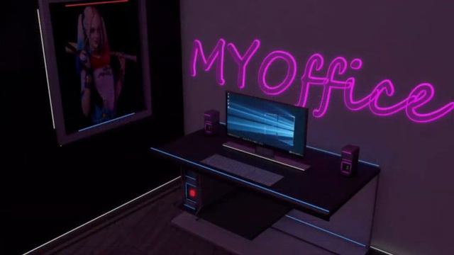 Современный рабочий стол (Cinema 4D) смотреть онлайн