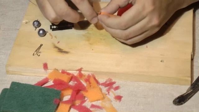 Как сделать поролоновую рыбку и мандулу. смотреть онлайн