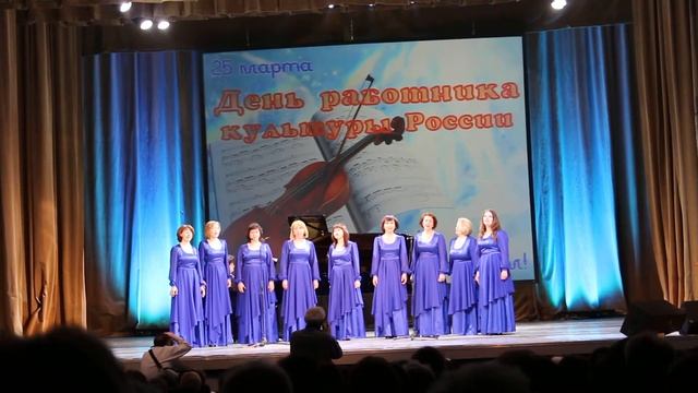 2014 г. Вокальный ансамбль "КАНТАБИЛЕ". Песня девушек из оперетты "Сто чертей и одна девушка". смотреть онлайн