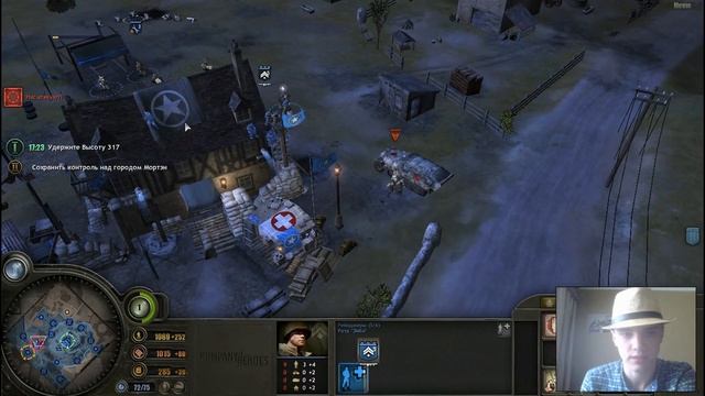 Прохождение Company of Heroes (Высадка в Нормандии) #13 *Мортэн* (16+). смотреть онлайн