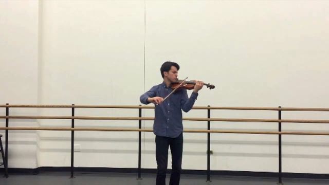 Bach Sonata For Solo Violin In A Minor - Grave (2015)