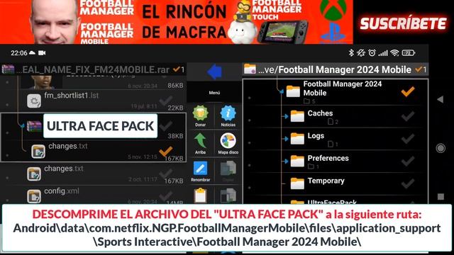 Ultra Face Pack Total en Football Manager 2024 Mobile. #facepack #fm24mobile смотреть онлайн