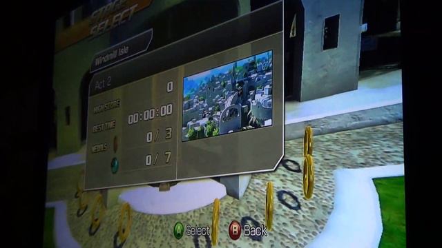 Sonic Unleashed на XBOX 360 смотреть онлайн