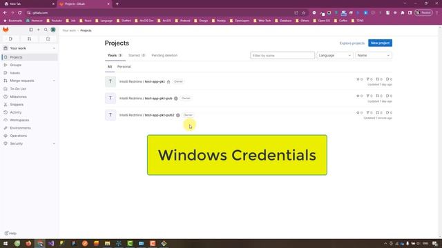 Gitlab | Remove Git account from local machine | Fix Error: Not allowed to push code to this projec смотреть онлайн