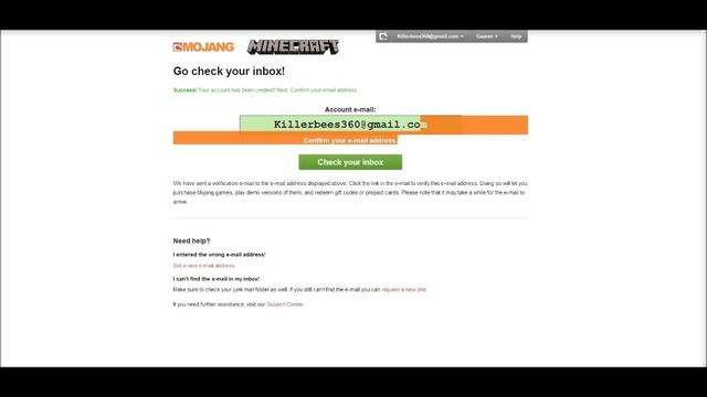 How To Create A Minecraft Account April 2016 HD смотреть онлайн