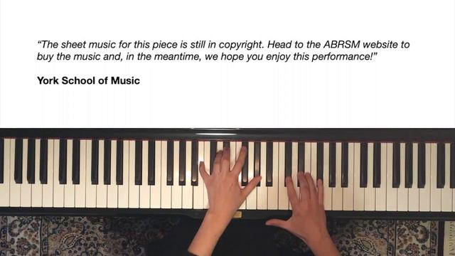 ABRSM 2021-2022 Piano Grade 7 B3: Cradle Song by Ni Hongjin смотреть онлайн