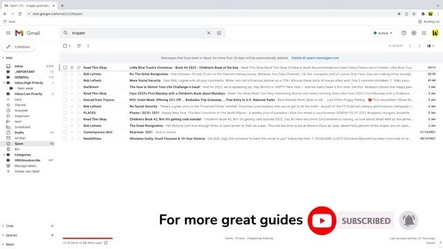 How to find a hidden SPAM folder in Gmail смотреть онлайн