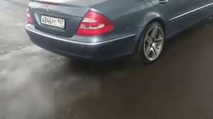 MERCEDES W211 3.2 лёгкий дрифт