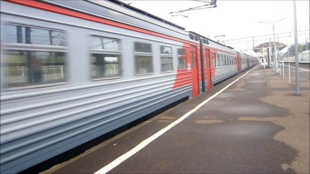 Электропоезд ЭТ2М-074, Москва / EMU ET2M-074, Moscow
