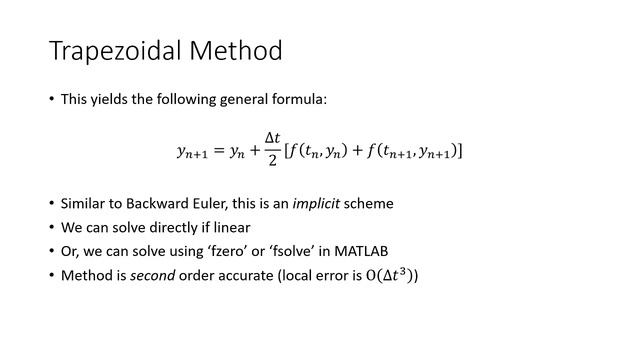 Numerical Analysis - Trapezoidal Method смотреть онлайн