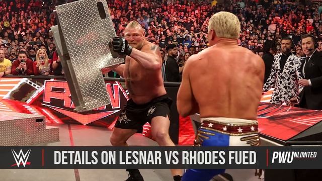 Backstage Details On The Brock Lesnar vs Cody Rhodes Feud смотреть онлайн