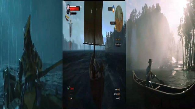 Horizon Forbidden West ,withcher 3 vs RDR2 side by side comparison смотреть онлайн