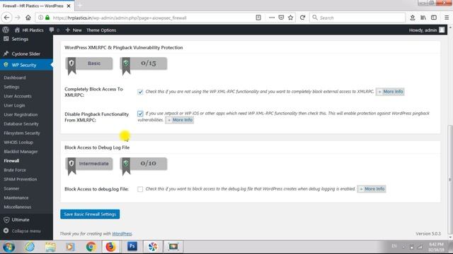 WordPress Security Plugins Tutorial For Beginners All In One WP Security Advance Settings смотреть онлайн