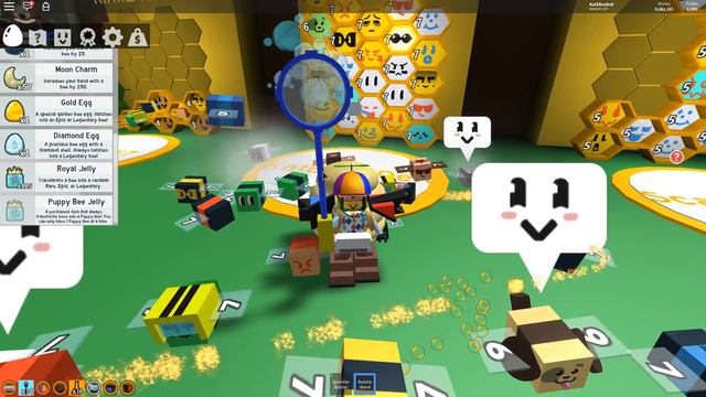 ПОКУПАЕМ НАПЛЕЧНИКИ И ТРАТИМ 30 Royal Jelly!!!) roblox!!! bee swarm simulator!!! смотреть онлайн