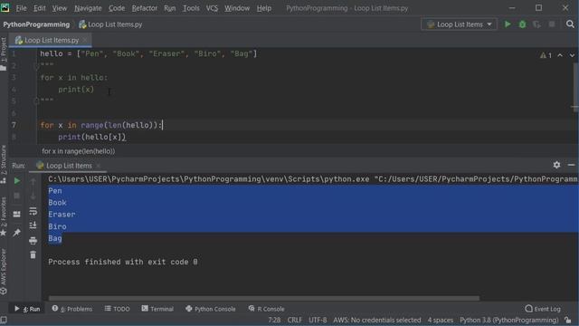 Python 28: List Loop смотреть онлайн