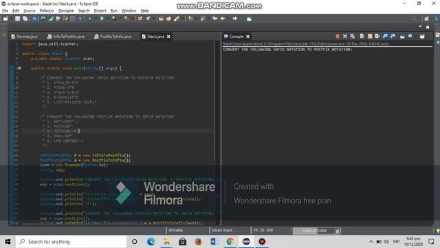 Java Program : Reverse & Stack смотреть онлайн