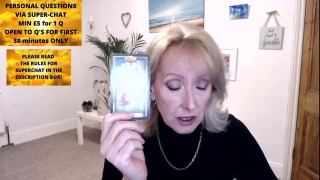 LIVE TAROT - PERSONAL QUESTIONS VIA SUPER-CHAT 5-6pm GMT 13 FEB 2021 смотреть онлайн