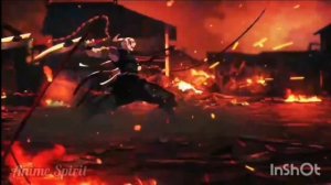 бой клинок рассекающий демонов