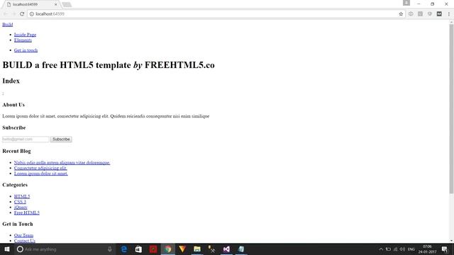 How to add Template into MVC Project смотреть онлайн