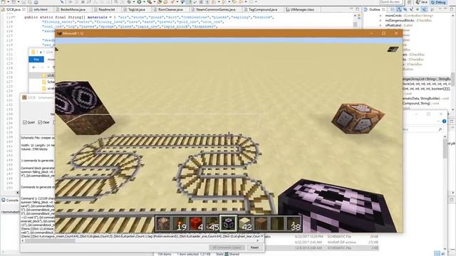 Schematic to Command Block for Minecraft 1.12 смотреть онлайн