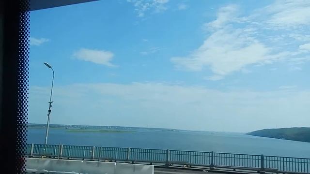 Казань (3й день) - 03 - Мост через Волгу смотреть онлайн