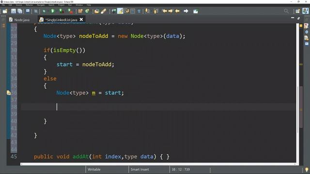 COMP 2503 - Part 1 of (4.3 Linked Lists and Linked Structures Part 3) смотреть онлайн