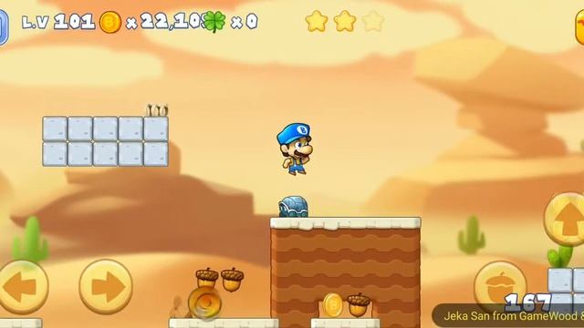 Level 101. Прохождение игры Super Bobby's World — Free Run Game на Android смотреть онлайн